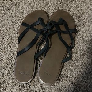 SANUK women’s black sandals - size 11